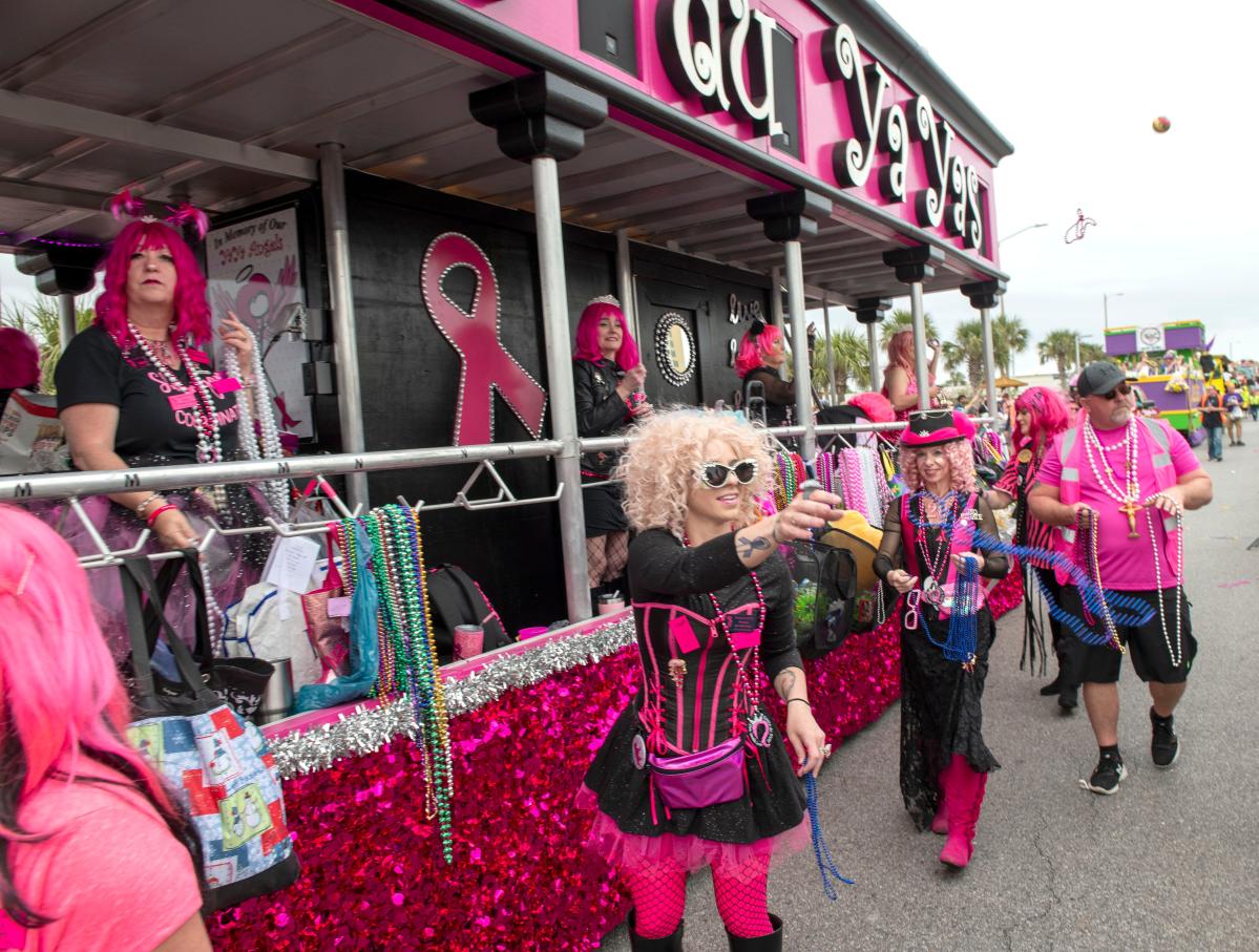 Mardi Gras Pensacola Beach 2024 Lexi Shayne