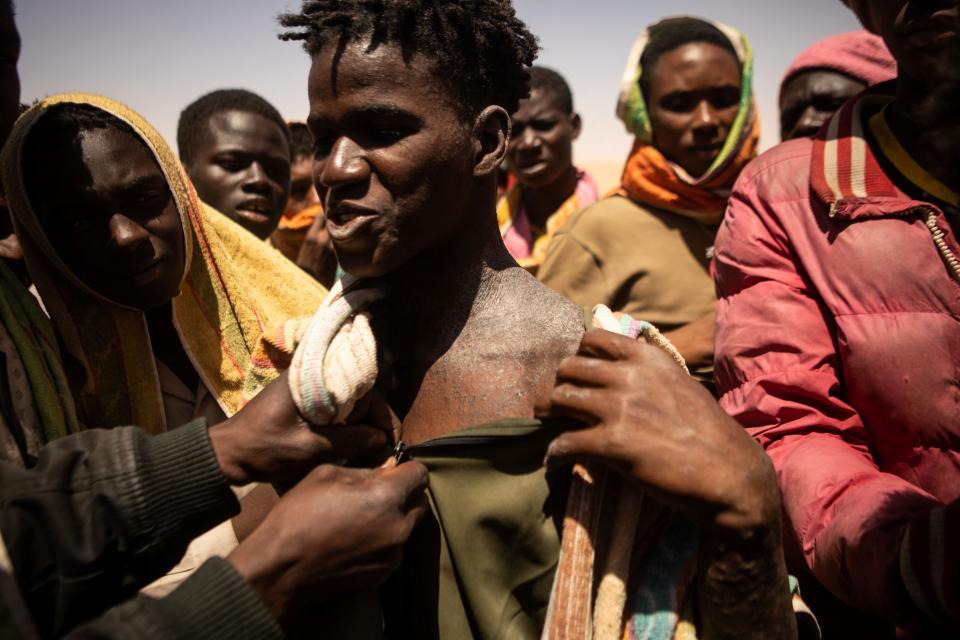 Níger es un lugar de paso muy importante para los migrantes. (Photo by STANISLAS POYET/AFP via Getty Images)