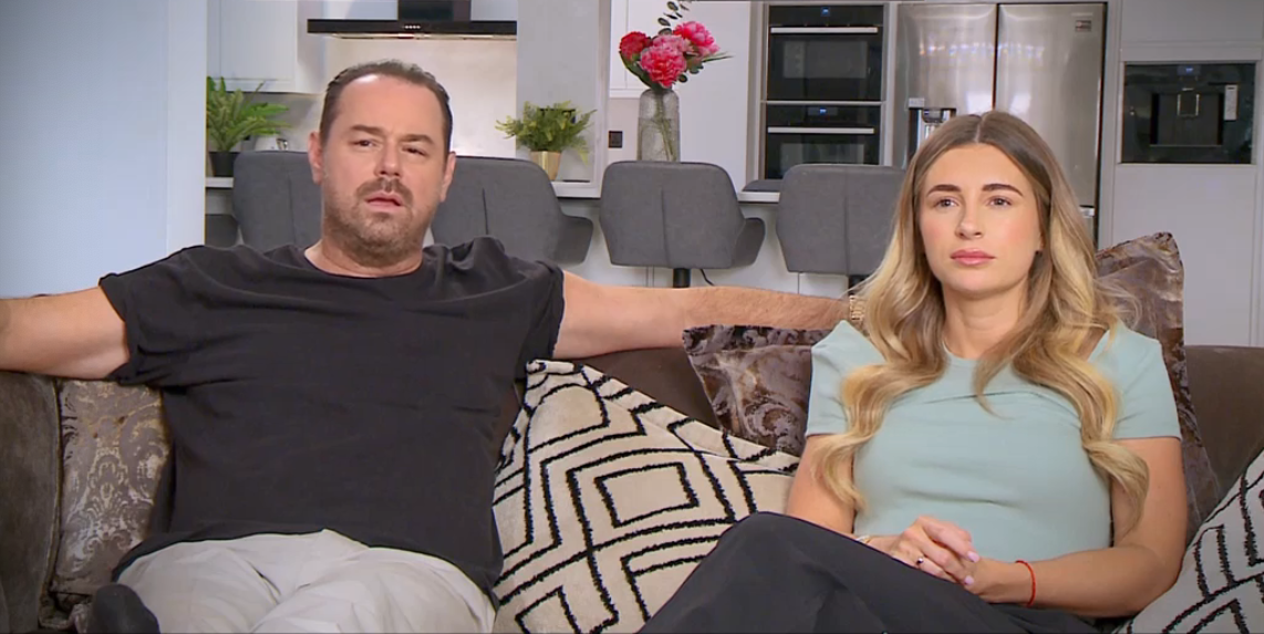 danny dyer and dani dyer on celebrity gogglebox