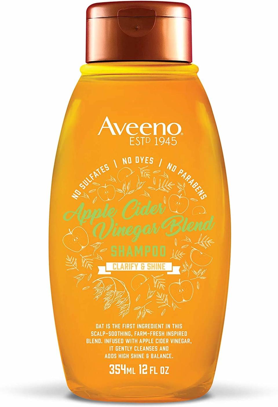 Aveeno Scalp Soothing Shampoo Apple Cider Vinegar Blend, Best Detox Shampoos