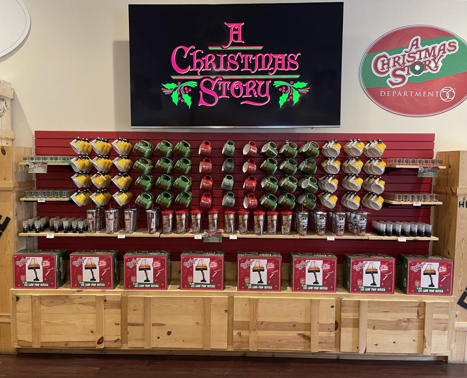 "A Christmas Story" fans can pick up souvenirs at the house and museum dedicated to the movie. (Photo: AChristmasStoryHouse.com)
