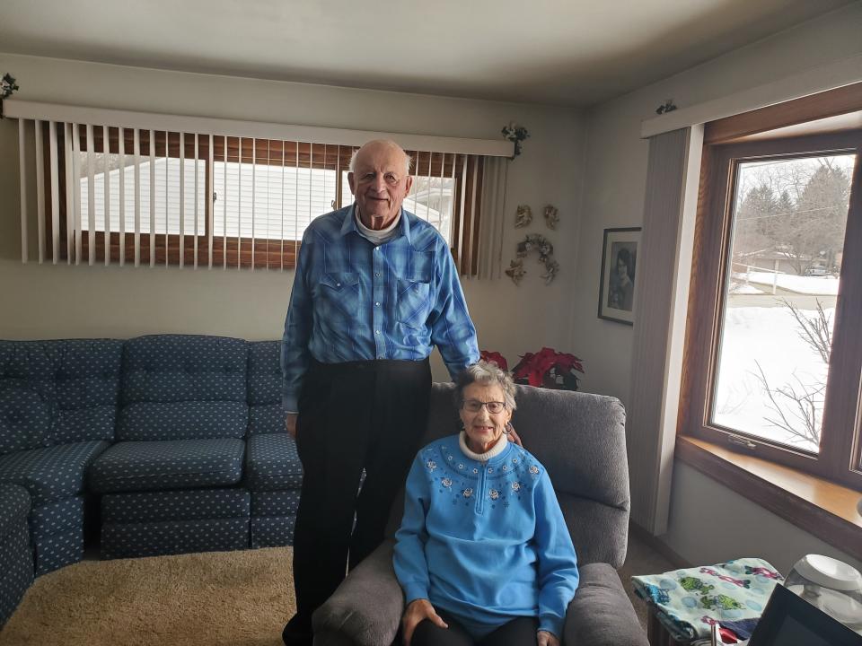 Fred and June Keller were married for 67 years. The lived in Sussex for more than 60 years.