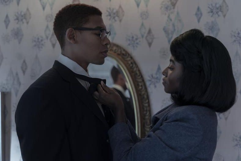 Aaron Pierre and Jayme Lawson star in "Genius: MLK/X," which wraps up its season Thursday. Photo courtesy of Nat Geo