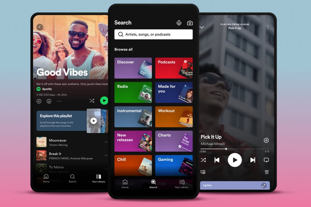 Spotify has upped the price of its three main subscriptions around the world  (Spotify)