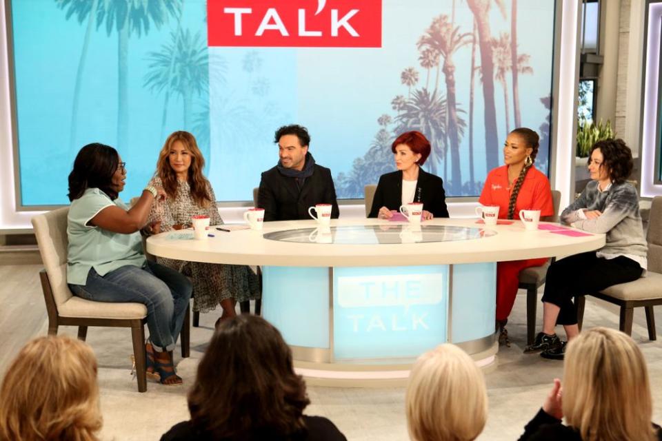 Johnny Galecki on The Talk | Sonja Flemming/CBS