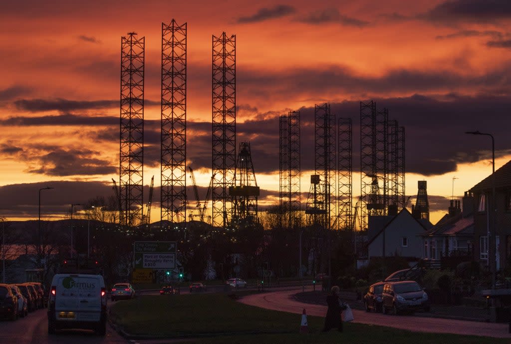 North Sea gas producers meet a significant part of the UK’s demand. (Jane Barlow/PA) (PA Archive)