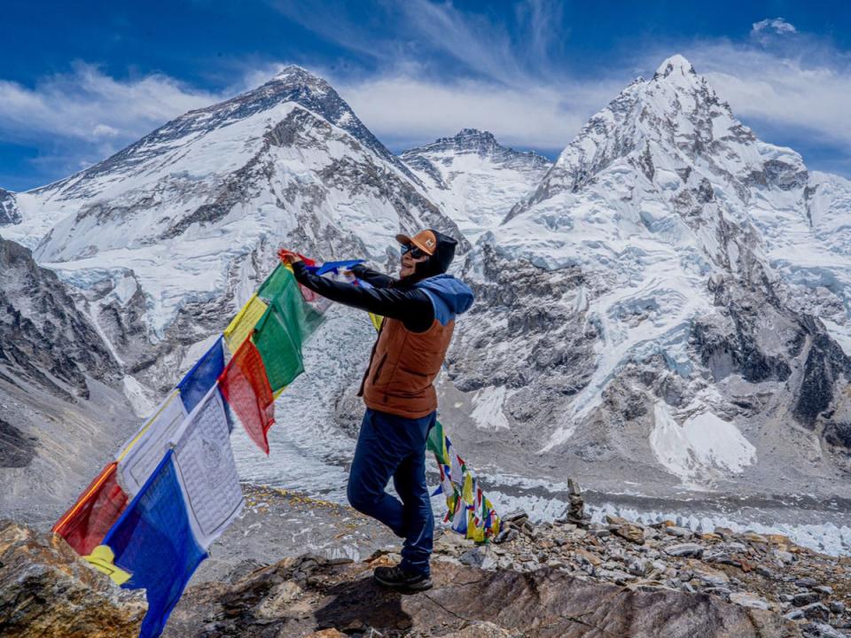 Nepali mountaineer Phunjo Lama set the record for the fastest woman to scale the world’s highest peak in less than 15 hours (Phunjo Lama)