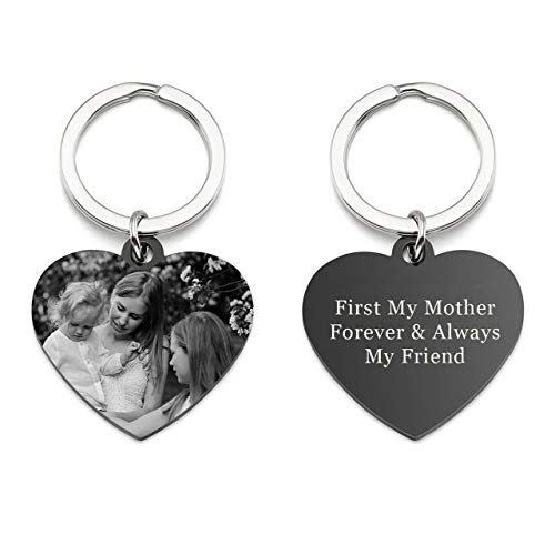 Heart Photo Keychain