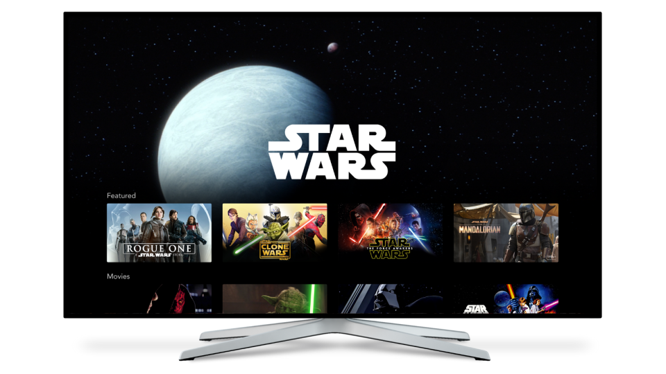 Star Wars is available to stream on Disney+.