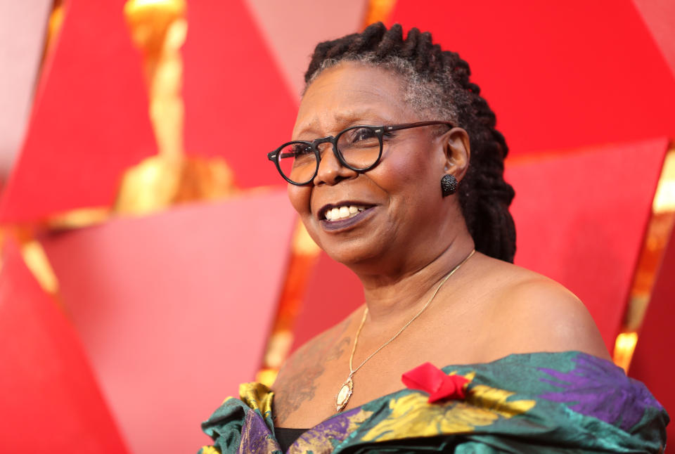 Whoopi Goldberg attends the 90th Annual Academy Awards at Hollywood & Highland Center on March 4, 2018 in Hollywood, California.