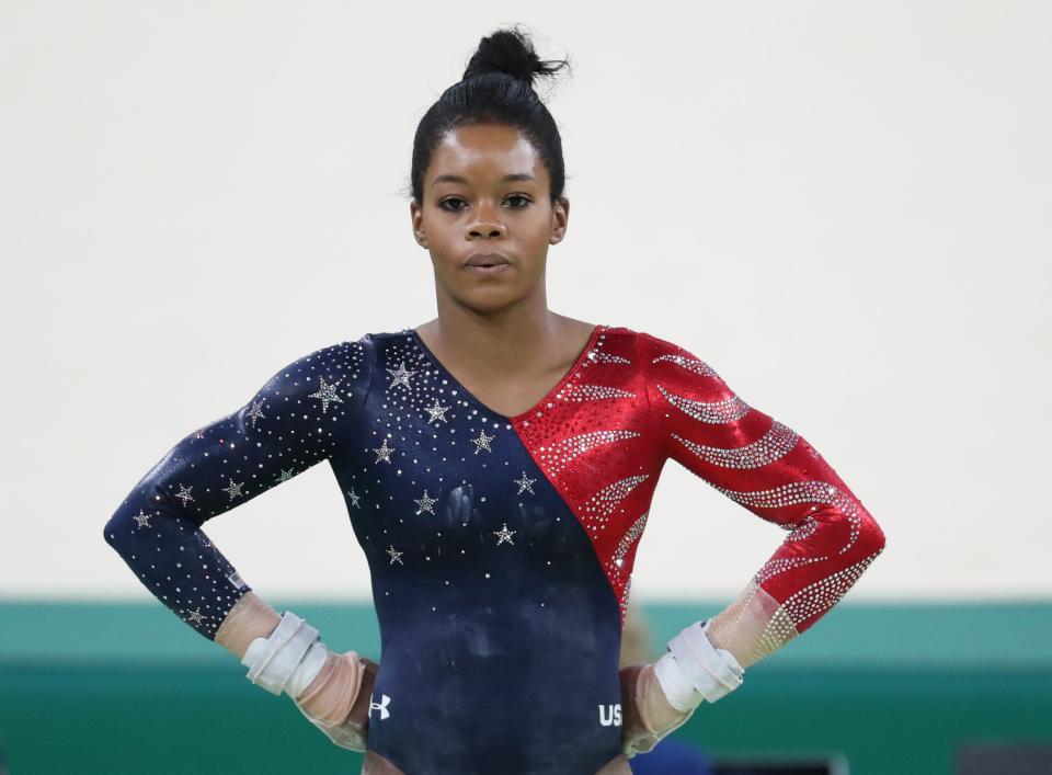 Gabby Douglas was part of the U.S. team that won Olympic gold in Rio. She also won Olympic all-around gold and team gold in 2012.