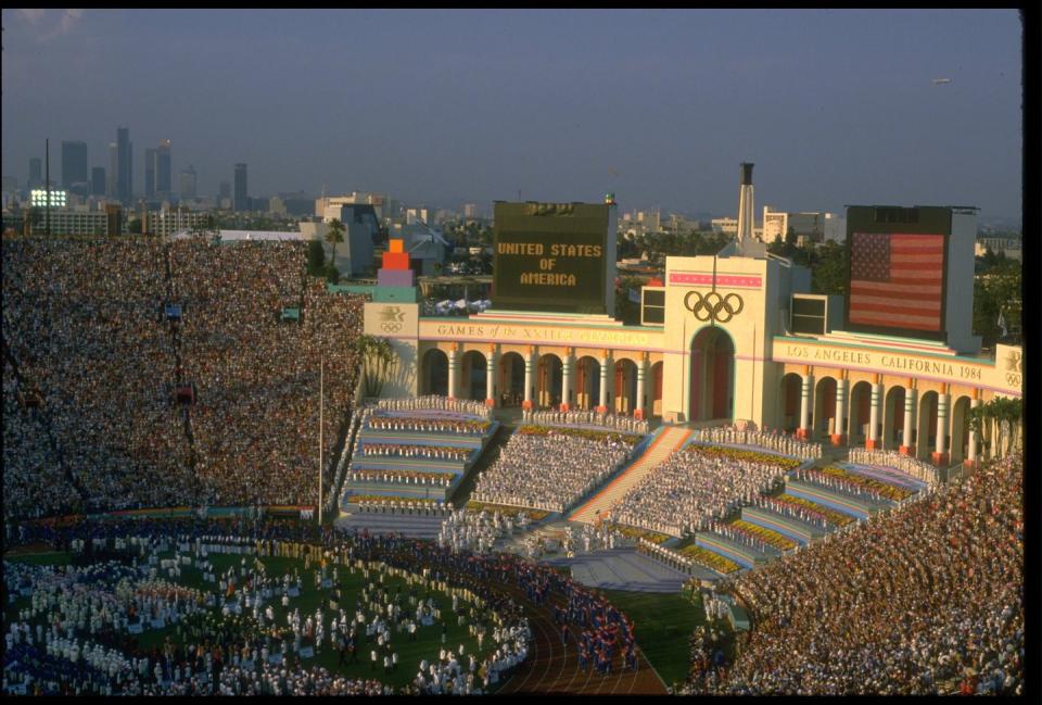 <p>Los Angeles was home to the Games of the XXIII Olympiad, and several competitions were held at the Los Angeles Memorial Coliseum. The Games will return to LA in 2028. </p>