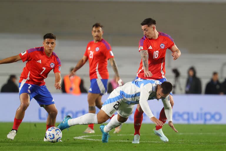 Eliminatorias Copa del Mundo 2026. Argentina vs Chile