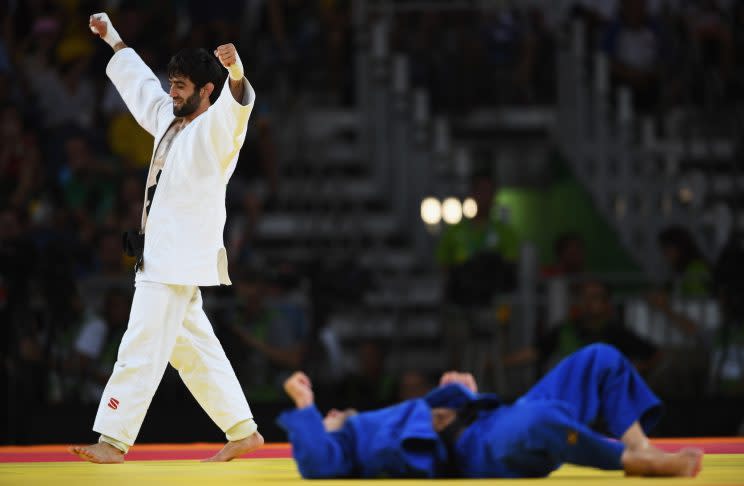 Russia's Belsan Mudranov defeated Kazakhstan's Yeldos Smetov for the gold medal (Getty)