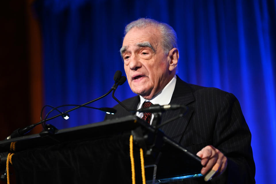 Martin Scorsese at The National Board of Review Awards Gala held at Cipriani 42nd St on January 11, 2024 in New York, New York. (Photo by Kristina Bumphrey/Variety via Getty Images)