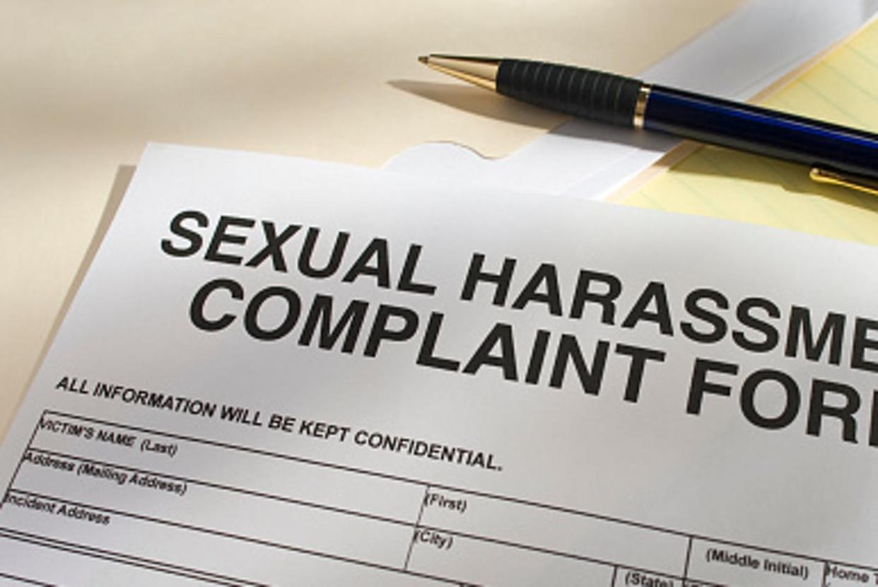 <span class="caption">Definition of harassment is now more narrow.</span> <span class="attribution"><a class="link " href="https://www.gettyimages.com/detail/photo/blank-sexual-harassment-complaint-form-and-pen-royalty-free-image/182872951?adppopup=true" rel="nofollow noopener" target="_blank" data-ylk="slk:KLH49/GettyImages;elm:context_link;itc:0;sec:content-canvas">KLH49/GettyImages</a></span>