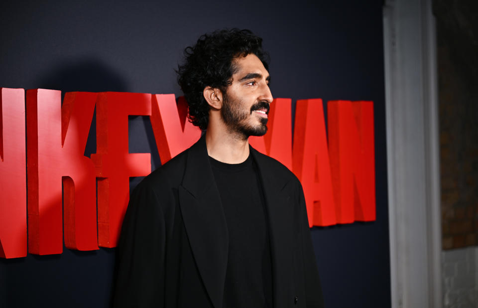 Closeup of Dev Patel