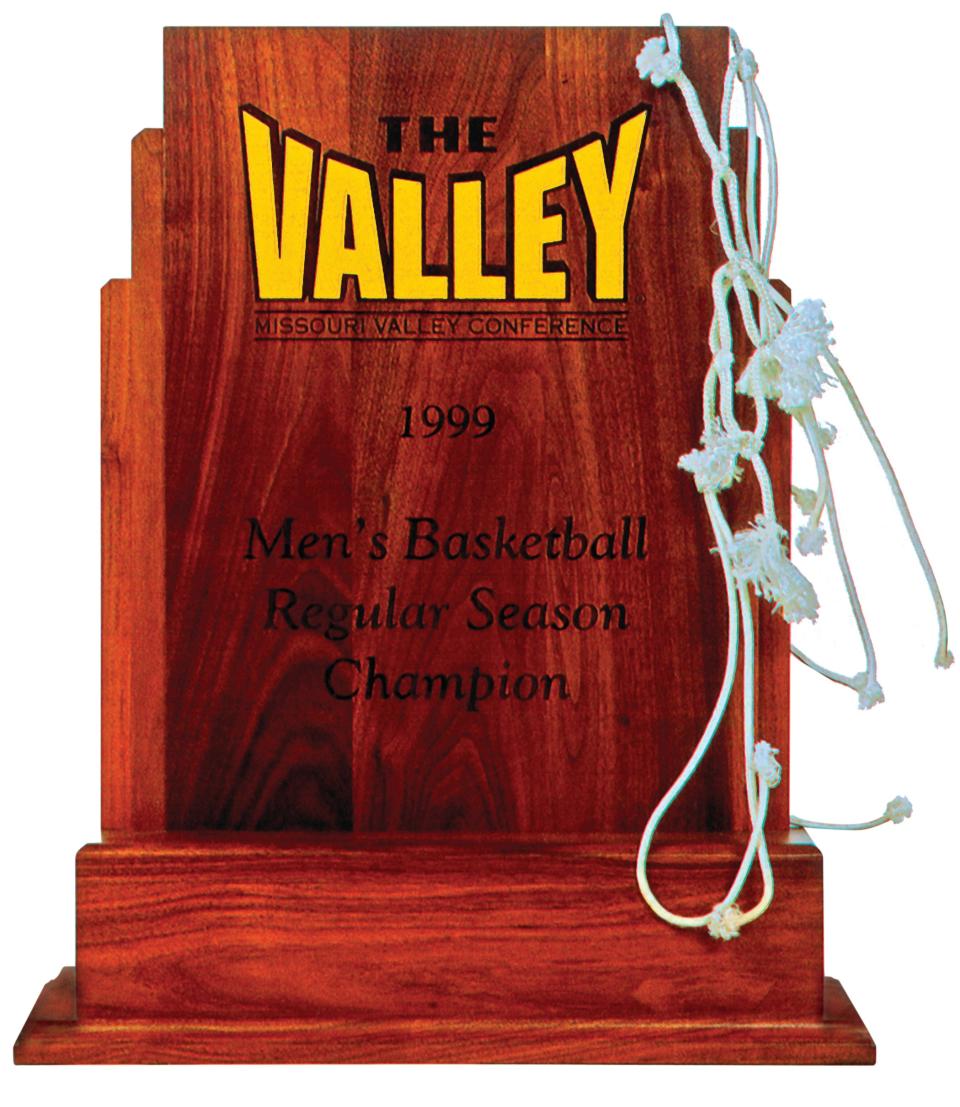 1999 MVC regular season championship trophy