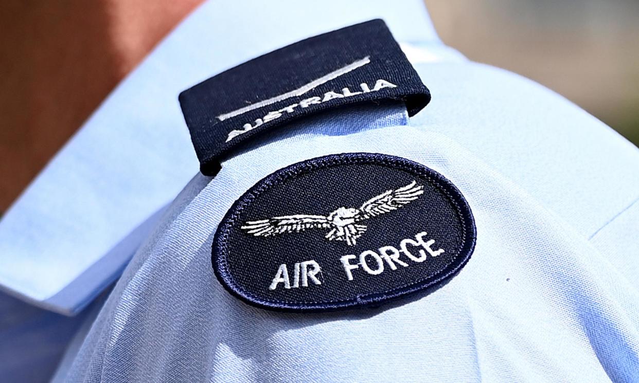 <span>The royal commission into defence and veteran suicide heard tensions had been found in Australia’s air force chaplaincy ‘in relation to gender and LGBTI inclusion’.</span><span>Photograph: Bianca de Marchi/AAP</span>