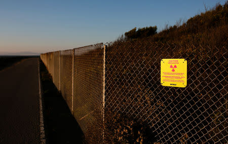 A walking and biking path is seen next to a fence around a condemned area on Treasure Island, near San Francisco, California, U.S. October 18, 2018. Picture taken October 18, 2018. REUTERS/Elijah Nouvelage
