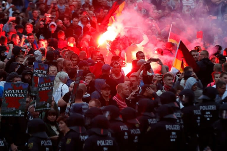 Germany's AfD leader Alexander Gauland has said he has had three conversations with the country's top domestic spy chief who offered help in dealing with 'any problems'