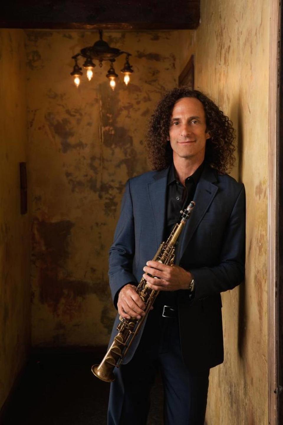 The famed saxophonist from Seattle, Kenny G.