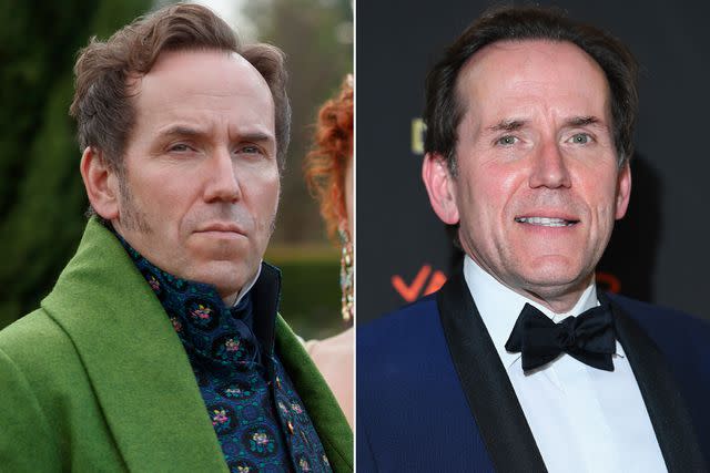 <p>Liam Daniel/Netflix; Joe Maher/Getty</p> Baron Featherington; Ben Miller