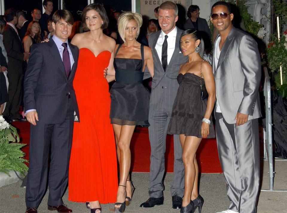 Tom Cruise, Katie Holmes, Victoria Beckham, David Beckham, Jada Pinkett Smith, Will Smith