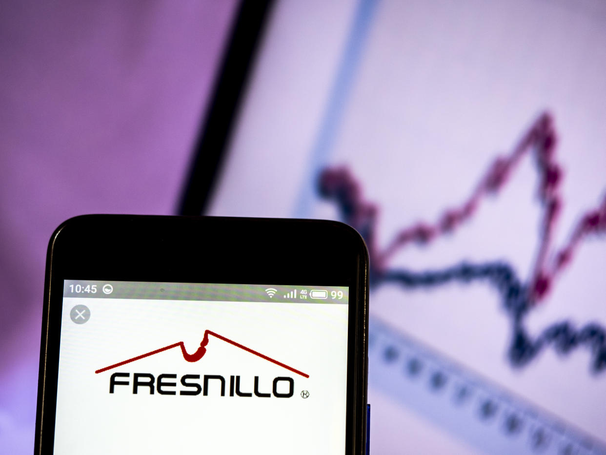 Fresnillo plc company logo. Photo Illustration: Igor Golovniov/SOPA/LightRocket via Getty Images