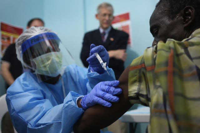 NIH Launches Ebola Vaccine Trials In Liberia