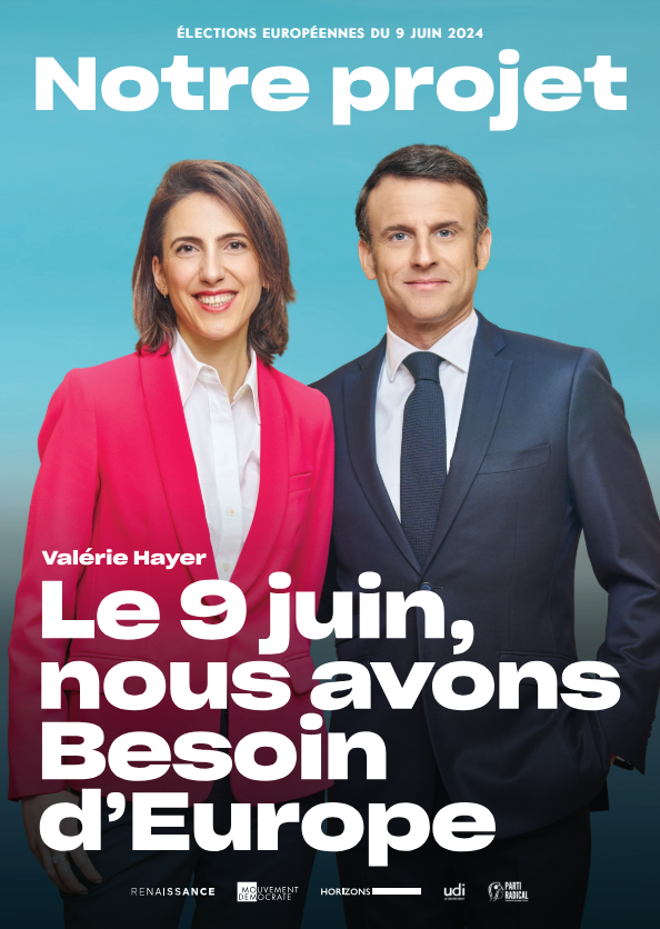 Valérie Hayer s’est beaucoup inspirée du discours de la Sorbonne pour son programme aux européennes.