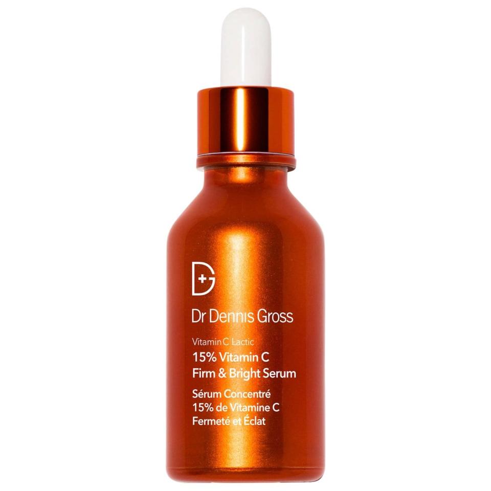 <p><a href="https://go.redirectingat.com?id=74968X1596630&url=https%3A%2F%2Fwww.sephora.com%2Fproduct%2Fvitamin-c-lactic-15-firm-bright-serum-P501169&sref=https%3A%2F%2Fwww.prevention.com%2Fbeauty%2Fstyle%2Fg44693712%2Feditor-favorite-products-prevention-picks-august-2023%2F" rel="nofollow noopener" target="_blank" data-ylk="slk:Shop Now;elm:context_link;itc:0;sec:content-canvas" class="link ">Shop Now</a></p><p>Vitamin C Lactic 15% Firm & Bright Serum</p><p>sephora.com</p><p>$85.00</p><span class="copyright">Dr. Dennis Gross</span>