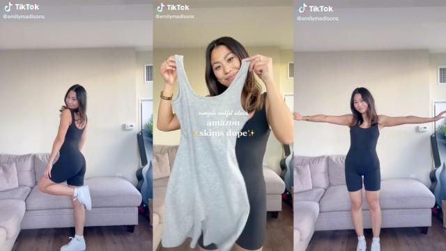 This $25 Bodysuit From  Looks So Similar to Skims & Is Going Viral on  TikTok For All The Right Reasons