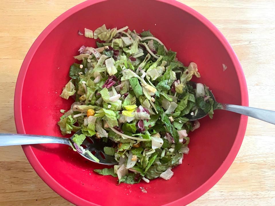 Trader Joe's Mediterranean salad