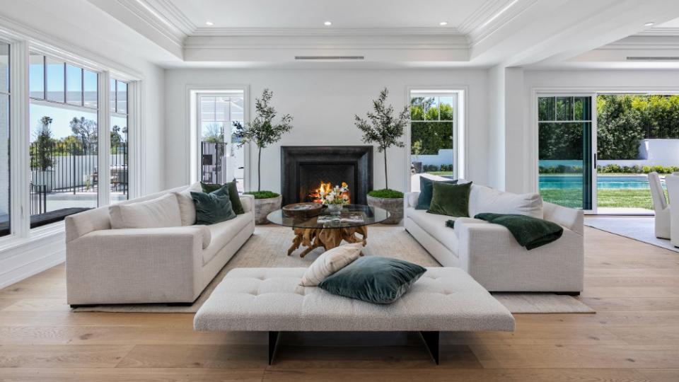 The bright and airy living room - Credit: Christopher Amitrano and Joe Bryant