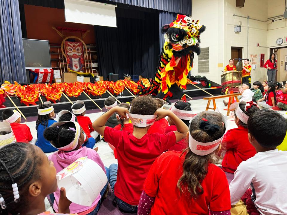 The lion and dragon dances will be a highlight of the Community Lantern Festival, a celebration of Chinese culture to be held on Sunday at Hubbard Elementary School.