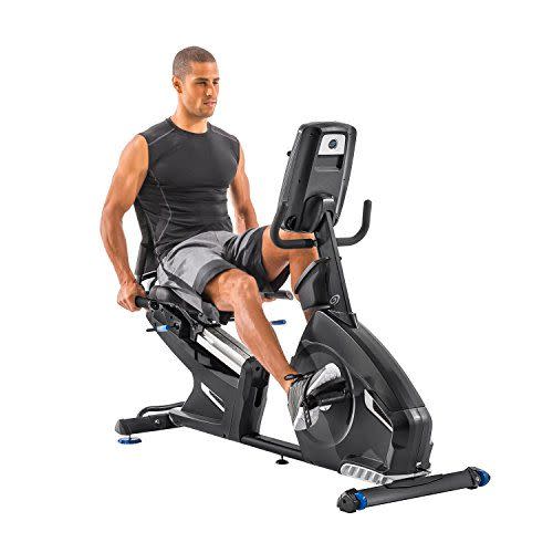 4) Nautilus R618 Recumbent Bike