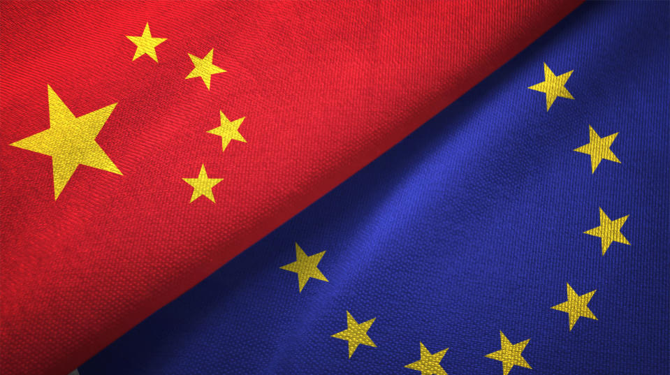 Officials have said China will open up its manufacturing sector to EU firms, along with construction, advertising, air transport, maritime services, telecoms and cloud computing. Photo: Getty Images