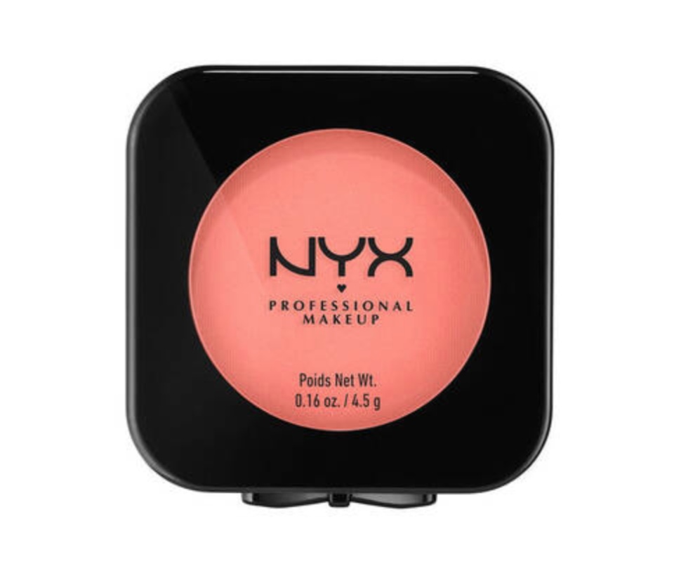 NYX High Definition Blush in Pink the Town. Image via NYX Cosmetics.