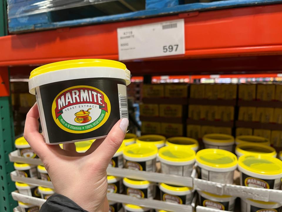 Marmite at Costco in Iceland.