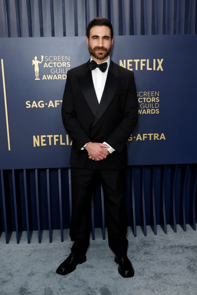 Brett Goldstein attends the 30th Annual Screen Actors Guild Awards at Shrine Auditorium and Expo Hall on February 24, 2024 in Los Angeles, California.