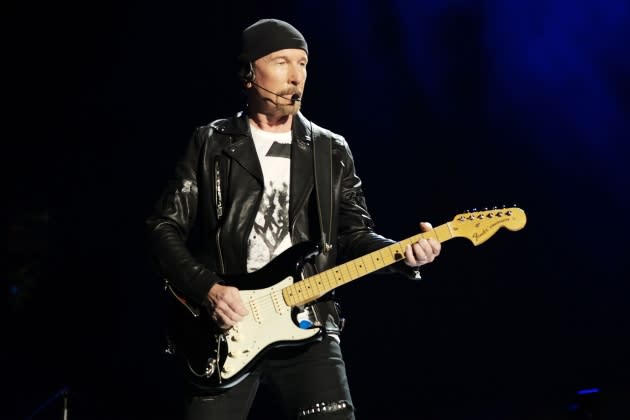 the edge - Credit: Taylor Hill/FilmMagic/Getty Images