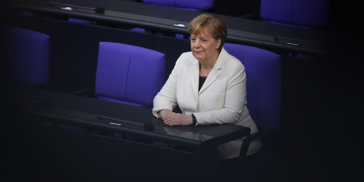 Angela Merkel, deutsche Bundeskanzlerin.