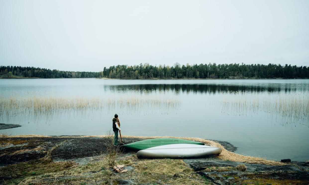 <span>Splendid isolation in Dalsland, where you can canoe across the lake to uninhabited Björken island.</span><span>Photograph: Agnes Maltesdotter</span>