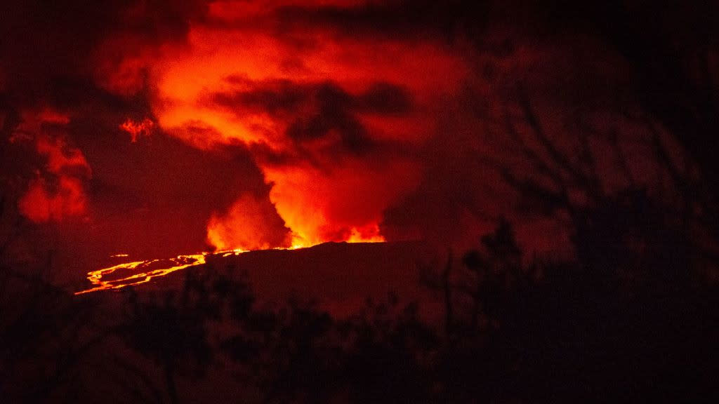 Mauna Loa Hawaii volcano