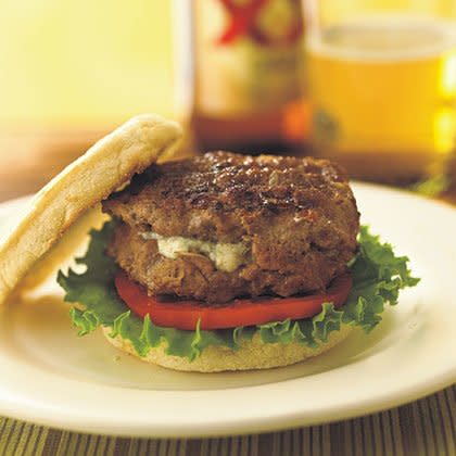 Blue Cheese-Stuffed Burgers