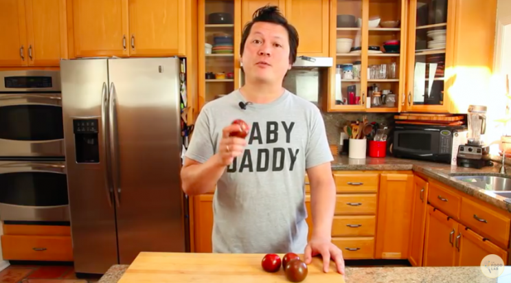 Chef J. Kenji López-Alt has a handy hack for keeping tomatoes fresh [Photo: YouTube]