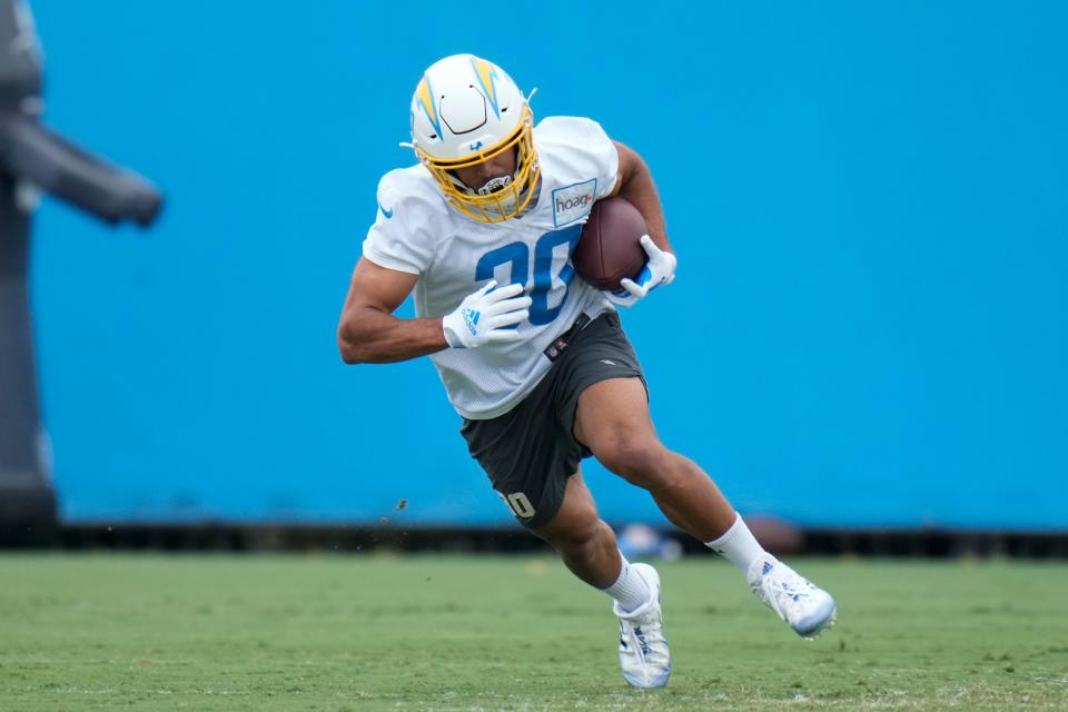 Austin Ekeler accounted for 18 touchdowns (13 rushing, 5 receiving) for the Chargers in 2022.