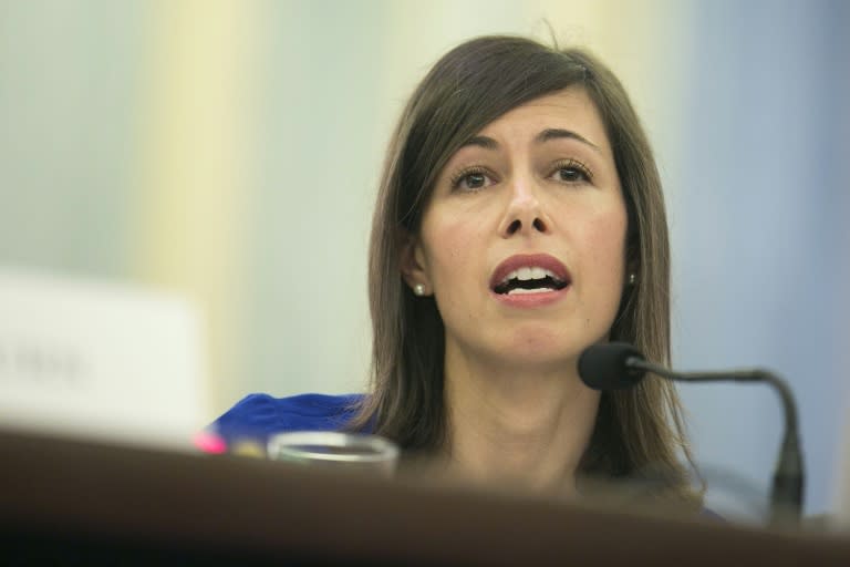 FCC member Jessica Rosenworcel urged a delay in a vote on the plan to roll back regulations on broadband providers pending an investigation of manipulation of the online comments system