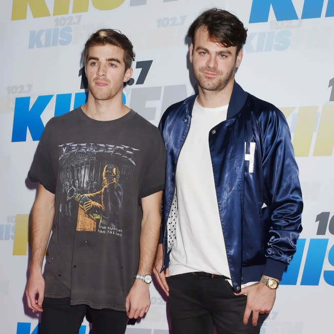 El dúo Chainsmokers credit:Bang Showbiz